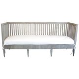 Painted Swedish Bench
