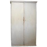 Antique Painted Swedish Armoire/Cabinet