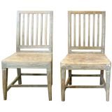 Pair of Gustavian Chairs Antique Pair of Gustavian Chairs