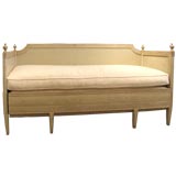 Swedish Late Gustavian Sofa/Daybed