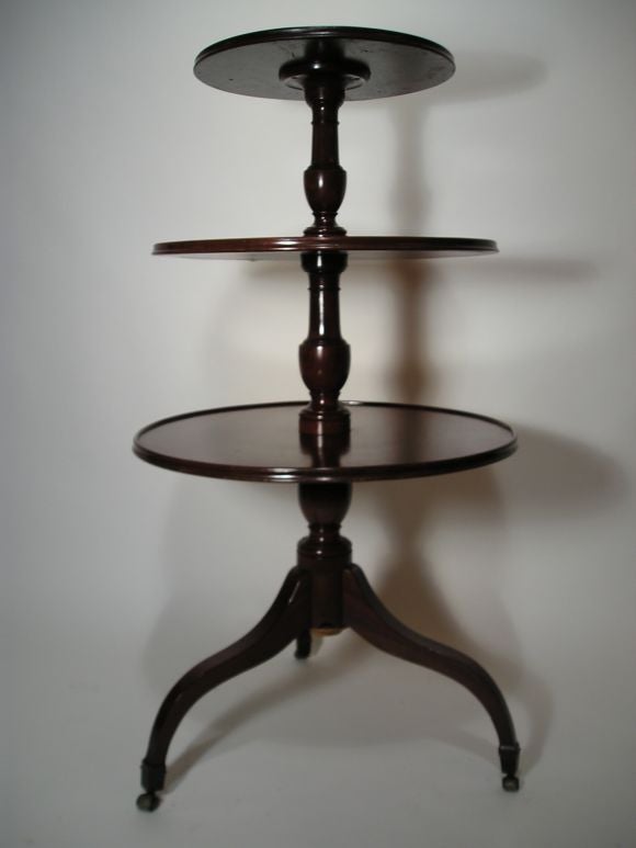 Hepplewhite 3 Tier Dumbwaiter