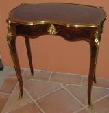 Louis XV Bronze Mounted Marquetry Side table