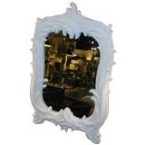 Serge Roche Inspired  Gessoed Mirror