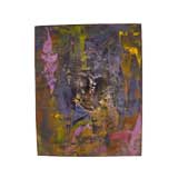 Large Abstract Oil Painting, 1970s