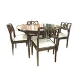 Mid-Century Table with Four Chairs