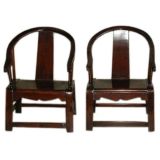 A Pair Of Child's Chairs
