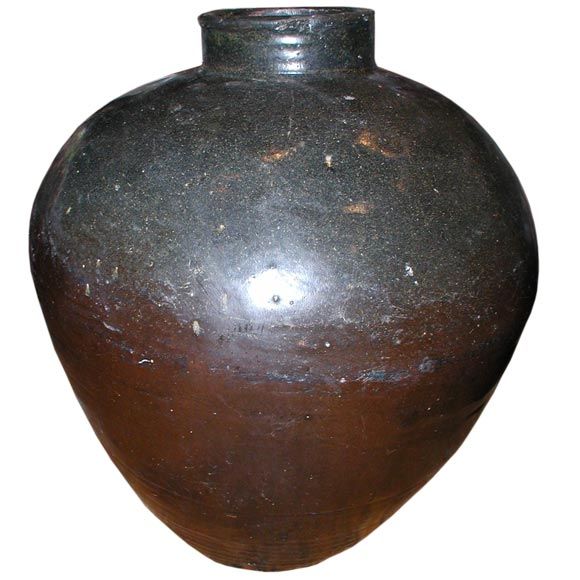 Large Ceramic Wine Jar