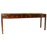 Ju Mu Wood Table With Five Drawers