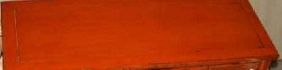 Chinese Red Lacquer Sideboard