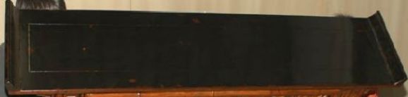 Bamboo Altar Table With Black Lacquer Top