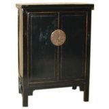 Black Lacquer Cabinet Antique Black Lacquer Cabinet