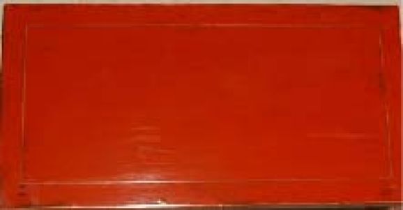 Rectangular Red Lacquer Low Table