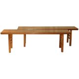 Antique Ju Mu Wood Bench