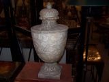 Terracotta Urn with lid