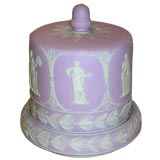 Violet Glazed Jasperware Stilton Plate