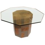 Paul Evans patchwork dining table