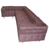 Harvey Probber tufted sectional 5 piece sofa