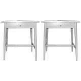 Paul McCobb lacquered nighstand tables Paul McCobb lacquered nighstand tables
