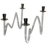 Vintage Dorothy Thorpe Lucite candlesticks