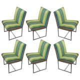 6 Milo Baughman dining chairs