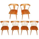 6 Paul McCobb dining chairs