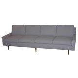 Milo Baughman 4 seat down filled sofa for Thayer Coggin