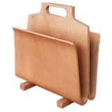 Teak Dunbar Magazine Holder