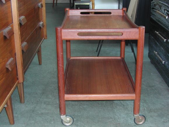 Hans Wegner Teak Tea Cart