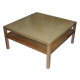 T.H. Robsjohn-Gibbings Bleached Walnut Coffee Table