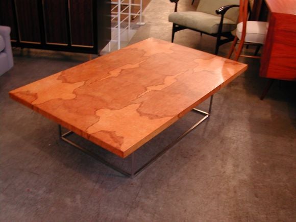 American M/N Custom Burl Coffee Tables