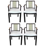 Set of 4 Edward Wormley for Dunbar Dining Chairs
