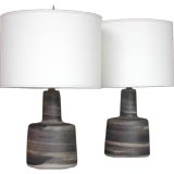 Martz Studios Ceramic Lamps Ca. 1955