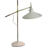 Rare Gerald Thurston for Lightolier adjustable table lamp