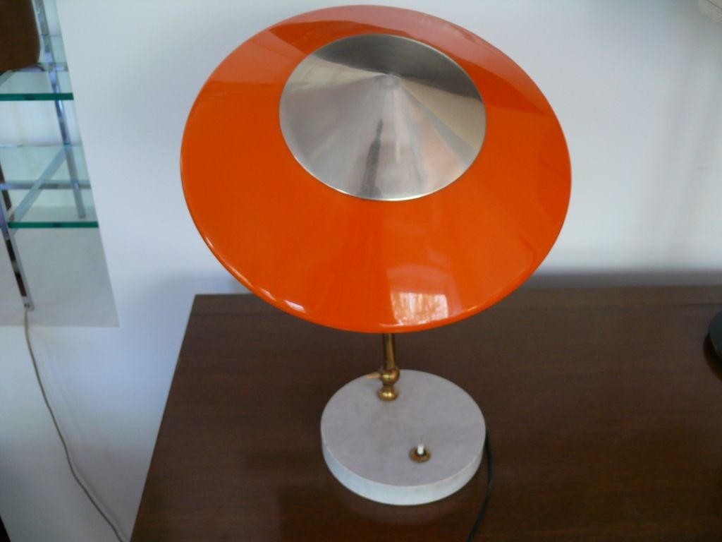 1950's Italian Stilux adjustable desk lamp