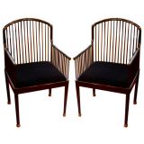 Pair of Stendig armchairs