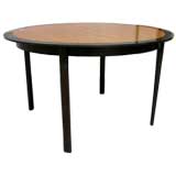 Edward Wormley for Dunbar Round Extension Dining Table