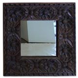 A Decorative Wood Framed  Mirror from the, Geoffrey Beene Estate
