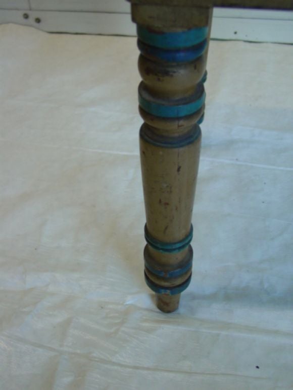 An Antique Wooden Bidet/Stool from the Estate of Geoffrey Beene 1
