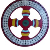 A 1930s Shingaro Game Carnival Wheel