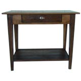 Antique American Oak Mission End Table