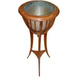 A Late 19th century Mahogany Plant Stand