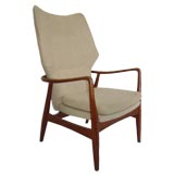 Bovenkamp 1950s Cherry Wood Arm Chair