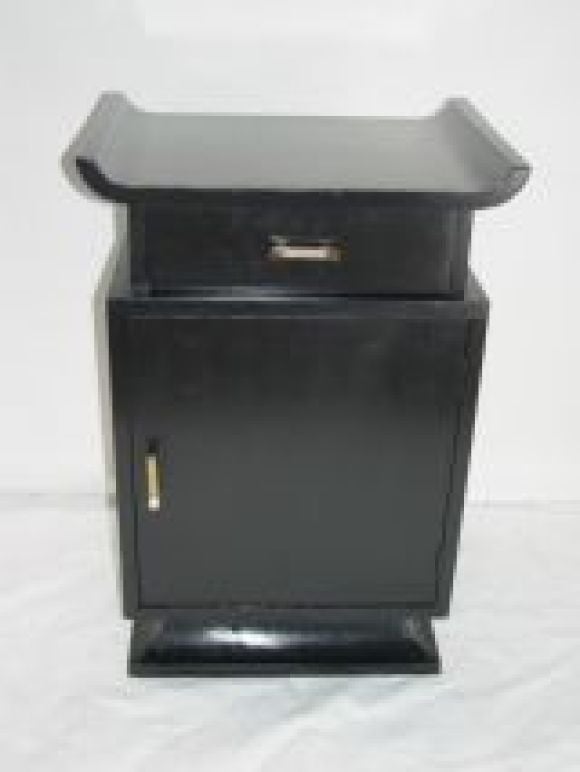 Pair of Night Stands in the manner of James Mont