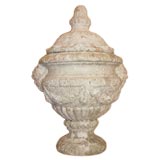 Antique Late 19th century Spanish Terracotta Urn