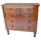 Antique American 19th Century Empire Country Chest