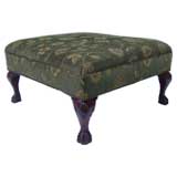 Oversized Chippendale Style Ottoman