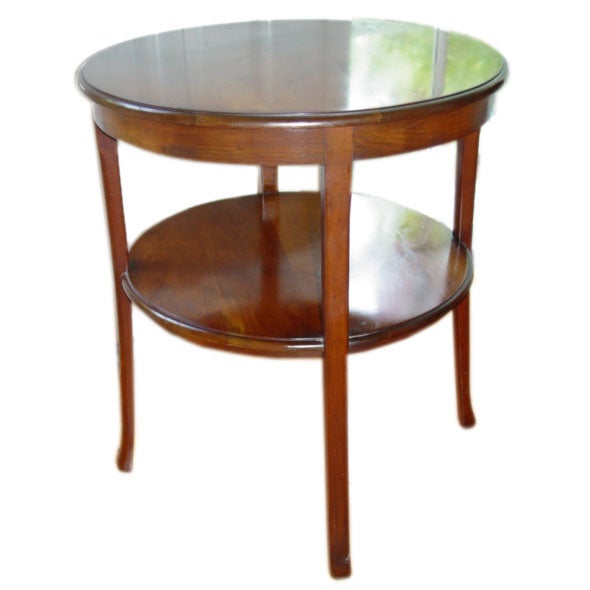 Pair, Early 20th Century LJ&G Stickley Cherry Wood End Tables