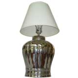 Retro A Monumental Mercury Glass 1950s Lamp
