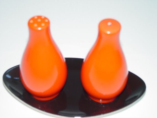 Orange 1950s Carlton Ware