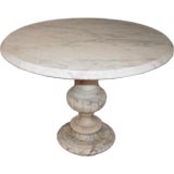 Vintage White Marble Occasional Table/Coffee Table
